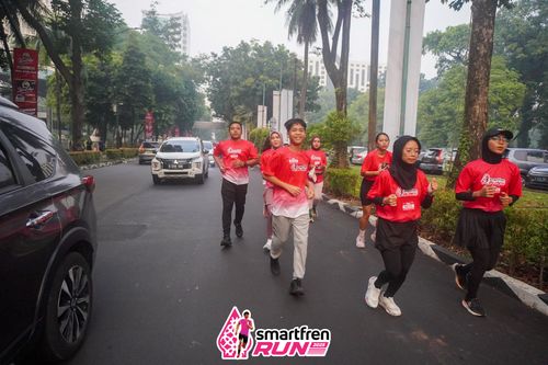 Race photo from Shakeout Run - Smartfren Run
