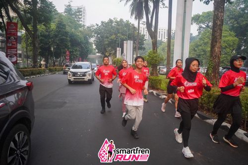 Race photo from Shakeout Run - Smartfren Run