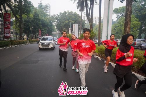 Race photo from Shakeout Run - Smartfren Run