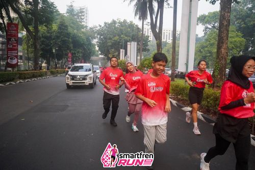 Race photo from Shakeout Run - Smartfren Run
