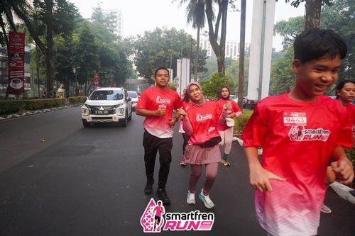 Race photo from Shakeout Run - Smartfren Run
