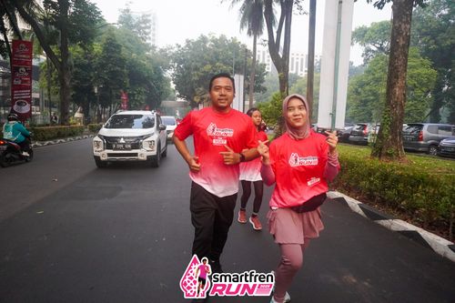 Race photo from Shakeout Run - Smartfren Run