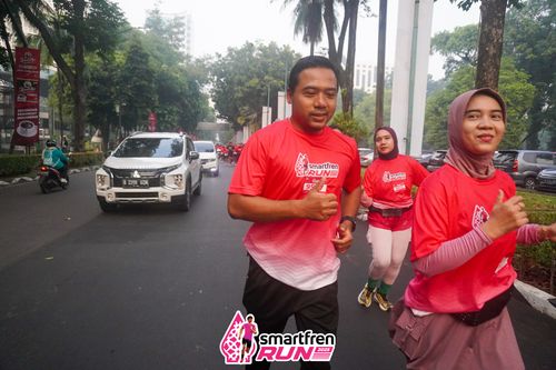 Race photo from Shakeout Run - Smartfren Run