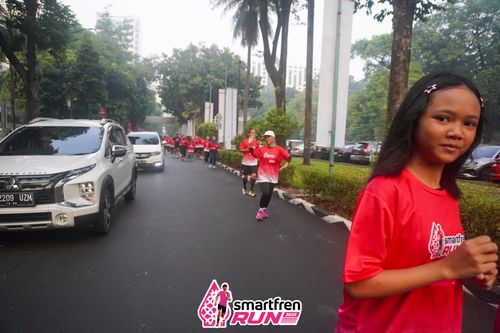 Race photo from Shakeout Run - Smartfren Run