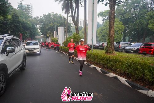 Race photo from Shakeout Run - Smartfren Run