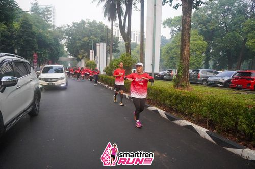 Race photo from Shakeout Run - Smartfren Run