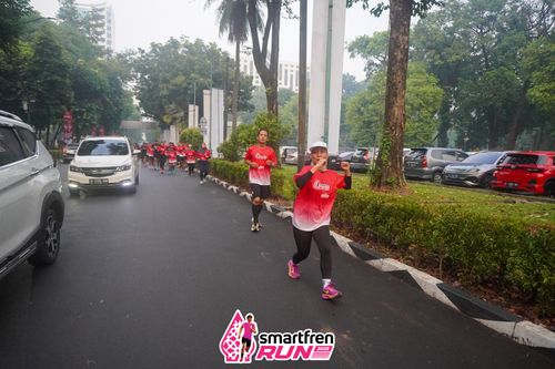 Race photo from Shakeout Run - Smartfren Run