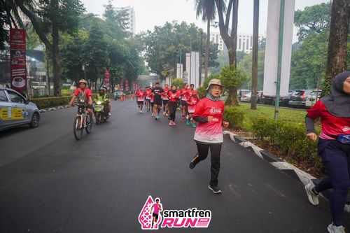 Race photo from Shakeout Run - Smartfren Run