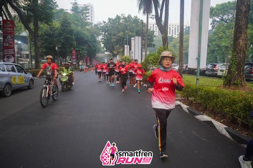 Race photo from Shakeout Run - Smartfren Run