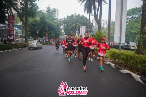 Race photo from Shakeout Run - Smartfren Run