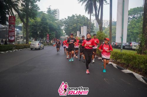 Race photo from Shakeout Run - Smartfren Run