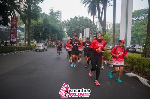 Race photo from Shakeout Run - Smartfren Run