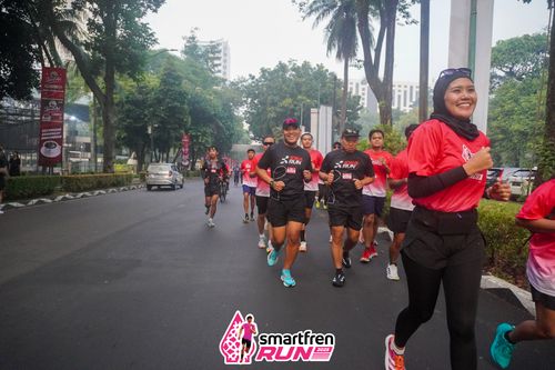 Race photo from Shakeout Run - Smartfren Run