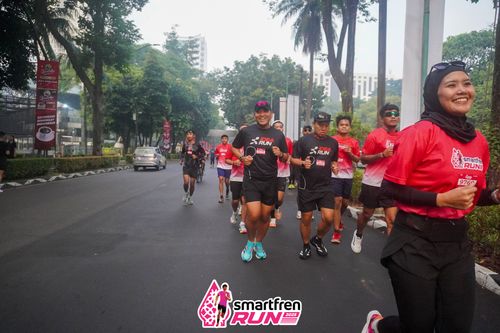Race photo from Shakeout Run - Smartfren Run