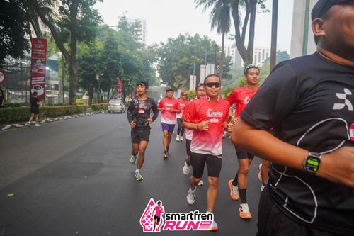Race photo from Shakeout Run - Smartfren Run