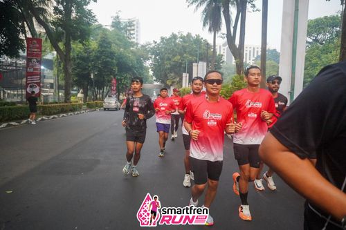 Race photo from Shakeout Run - Smartfren Run