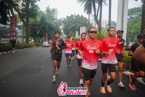 Race photo from Shakeout Run - Smartfren Run