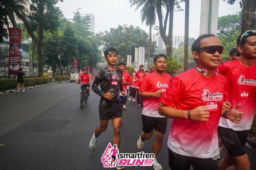 Race photo from Shakeout Run - Smartfren Run
