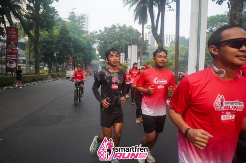 Race photo from Shakeout Run - Smartfren Run