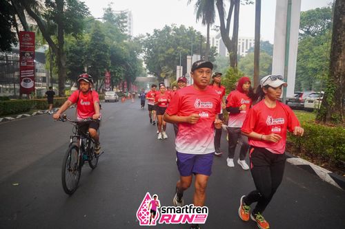 Race photo from Shakeout Run - Smartfren Run