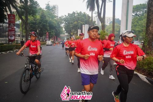 Race photo from Shakeout Run - Smartfren Run