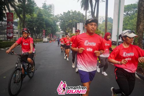 Race photo from Shakeout Run - Smartfren Run
