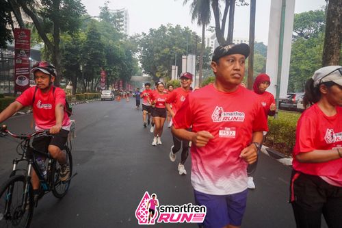 Race photo from Shakeout Run - Smartfren Run