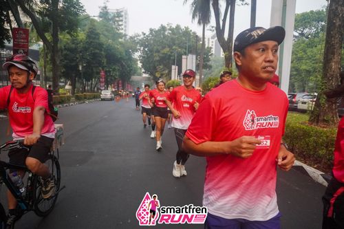 Race photo from Shakeout Run - Smartfren Run