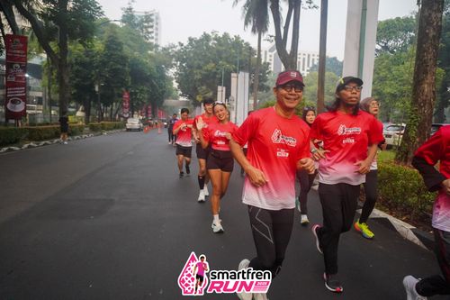 Race photo from Shakeout Run - Smartfren Run