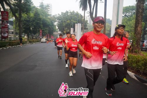 Race photo from Shakeout Run - Smartfren Run