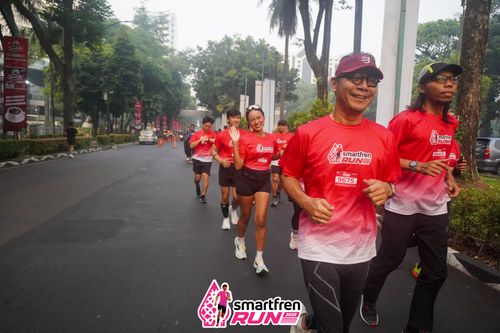 Race photo from Shakeout Run - Smartfren Run