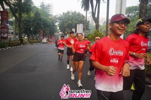 Race photo from Shakeout Run - Smartfren Run