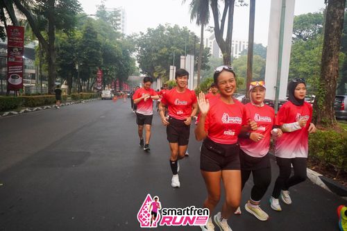 Race photo from Shakeout Run - Smartfren Run