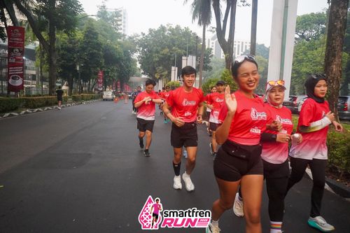 Race photo from Shakeout Run - Smartfren Run