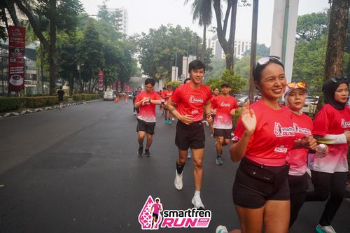 Race photo from Shakeout Run - Smartfren Run
