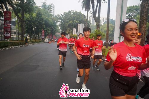 Race photo from Shakeout Run - Smartfren Run