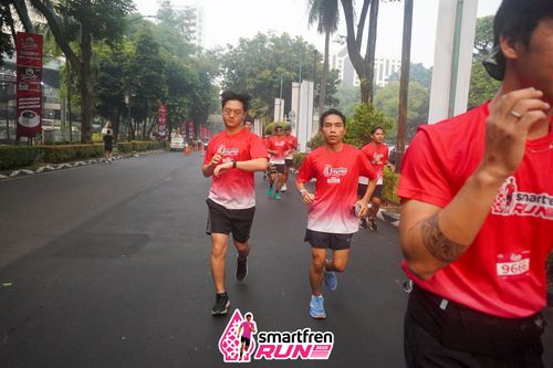 Race photo from Shakeout Run - Smartfren Run