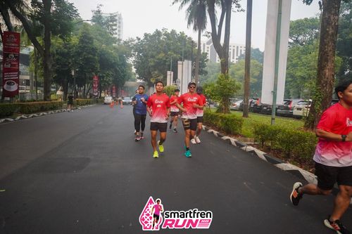 Race photo from Shakeout Run - Smartfren Run