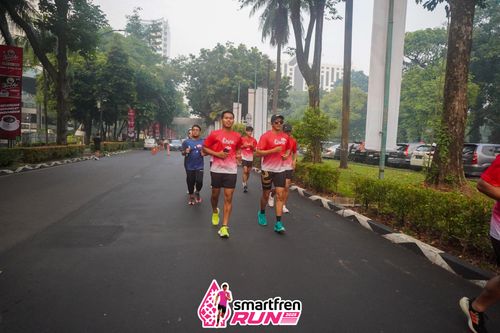 Race photo from Shakeout Run - Smartfren Run