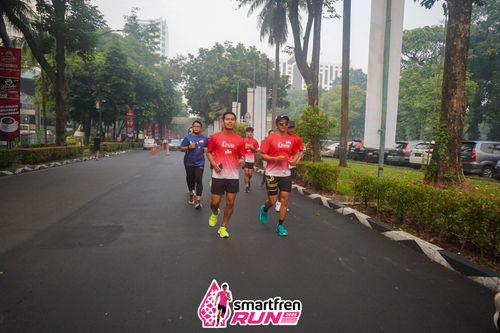 Race photo from Shakeout Run - Smartfren Run