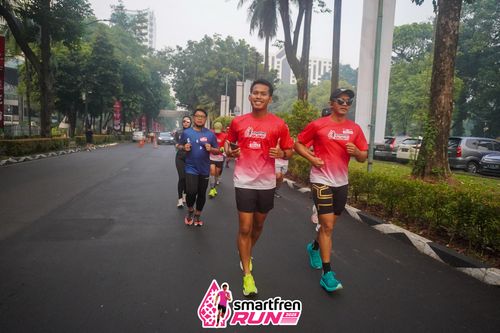 Race photo from Shakeout Run - Smartfren Run