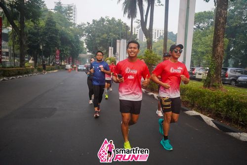 Race photo from Shakeout Run - Smartfren Run