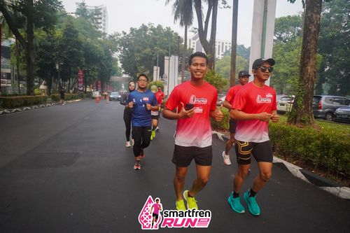 Race photo from Shakeout Run - Smartfren Run