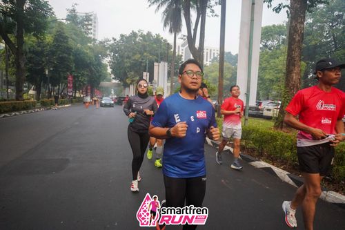 Race photo from Shakeout Run - Smartfren Run