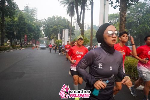 Race photo from Shakeout Run - Smartfren Run