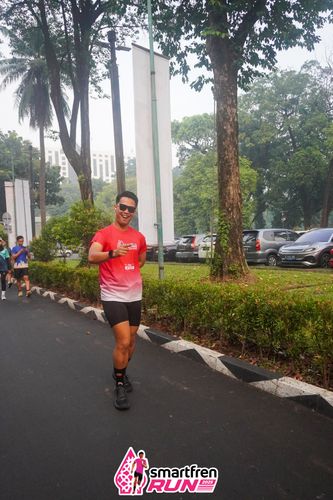 Race photo from Shakeout Run - Smartfren Run