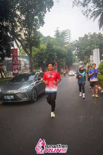 Race photo from Shakeout Run - Smartfren Run