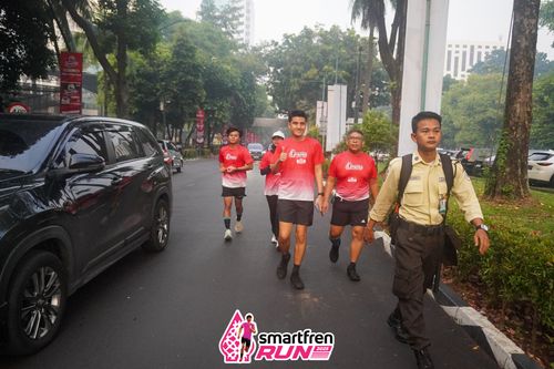 Race photo from Shakeout Run - Smartfren Run
