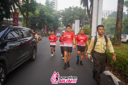 Race photo from Shakeout Run - Smartfren Run