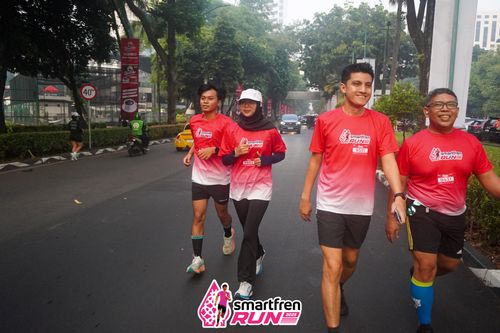 Race photo from Shakeout Run - Smartfren Run